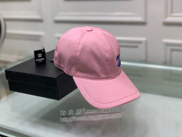 Chanel新品女士帽子 香奈兒立體刺繡鴨舌帽棒球帽  mm1723